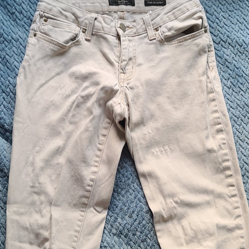 Jessica simpson forever skinny crop 27